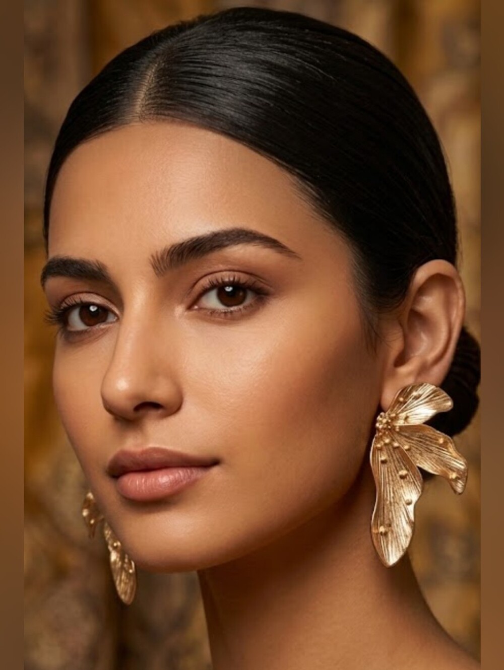 New Gold Leaf Earrings